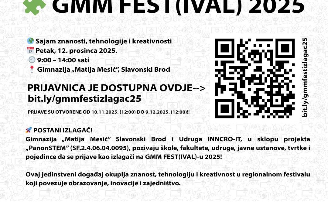 POZIV IZLAGAČIMA – GMM FEST(IVAL) 2025!
