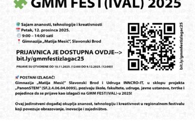 POZIV IZLAGAČIMA – GMM FEST(IVAL) 2025!